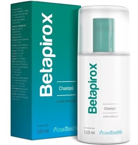 Betapirox Champú, Anti-caspa Medihealth 120 Ml