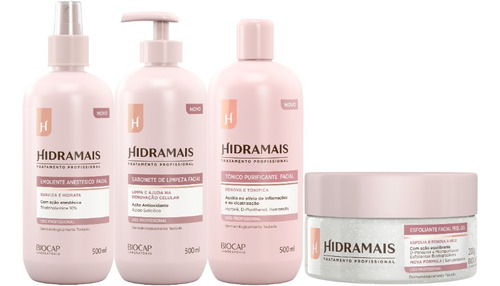 Kit Hidramais Limpeza Facial 4 Produtos