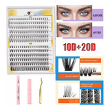 Extensiones De Pestañas, Kit Mixed Lash Cluster 1