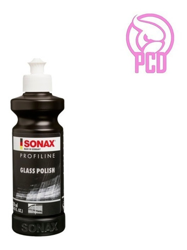 Sonax Glass Polish 250ml Oxido Cerio Pulidor De Vidrios Pcd