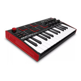 Teclado Controladora Akai Mpk Mini 25 Teclas Usb - Loja