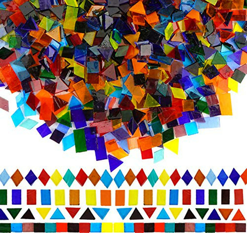 Lanyani 1600 Piezas De Azulejos De Mosaico De Cristal De Cat
