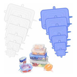 Tapas Silicona Rectangulares Reutilizables Ajustables Cocina