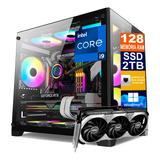 Pc Gamer Intel I9 14900kf 128gb Ddr5, Ssd 2tb, Rtx 4080 16gb