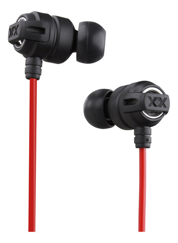 Auriculares Jvc Hafx1x Xtreme-xplosivs Con Cable, Negro, Roj