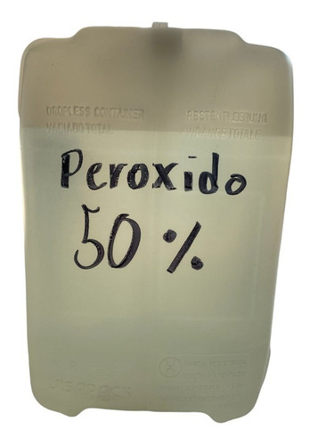 Peróxido De Hidrógeno Al 50% 10 Litros/ Desinfectante 