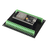 Kit Esp32 38 Pinos Placa De Expansão Parafuso Wifi Bluetooth