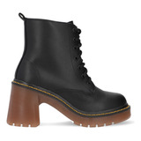 Botas Y Botines Ozono Para Mujer Estilo 648001 Negro