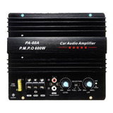 Amplificador De Coche Pa-60a12v Placa Amplificadora De Coche