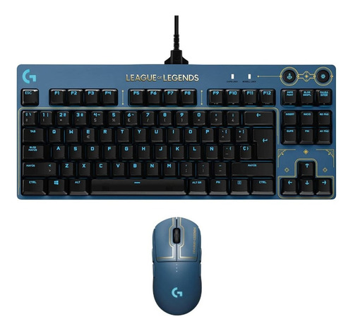 Kit Logitech Edición League Of Legends Teclado + Mouse