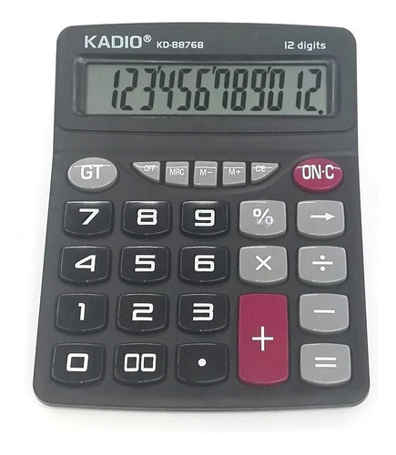 Calculadora De Escritorio 12 Digitos Kd-8876b Grande