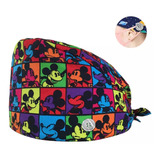 Cofia Clínica Gorro Quirúrgico Diseños De Mickey Mouse G22