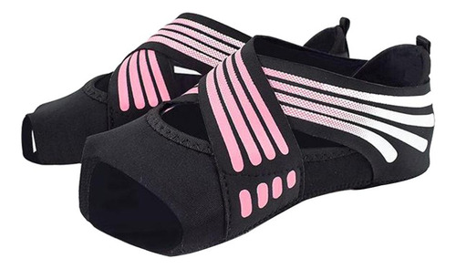 Antideslizante 1 Par Mujeres Barre Yoga Zapatos Pilates Grip