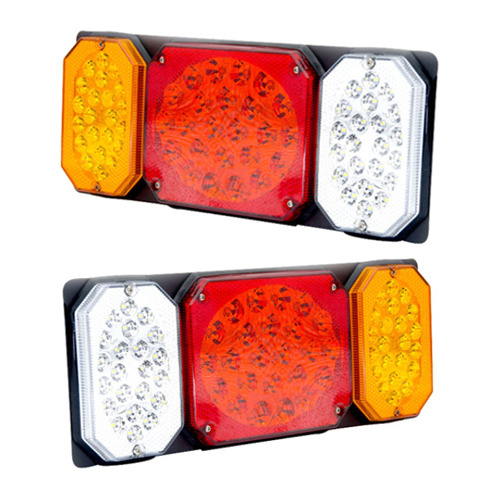 Juego De Faros Led Traseros Camion 12v (izq Y Der) Poli