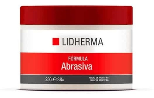 Formula Abrasiva Lidherma Mascara Facial En Polvo Exfoliante Tipo De Piel Normal