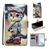 Funda Para Samsung Galaxy Note 10 Plus, Diseño Creativo De T