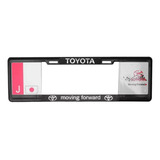 Portaplacas Europeo Toyota Moving Forward Japon