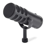 Microfono Samson Q9u Dinámico Podcast Xlr+usb