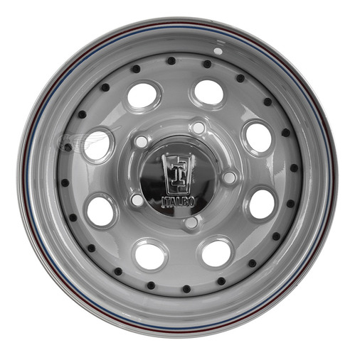 Llantas Chapa Camioneta Modular Gris Rodado 16 Dodge 5x114