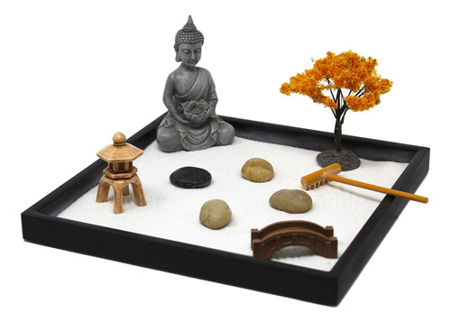Kit De Decoración De Mesa De Jardín Zen Completo