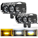 Par Faros Auxiliares Led Alta/baja Luz Para Auto Moto 280w