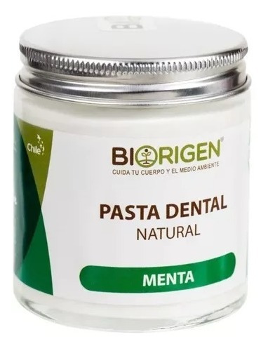 Pasta Dental Natural Biorigen Sabor Menta