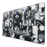 Mouse Pad Largo Death Note Anime Diseño Unico Arte 40x90cm  