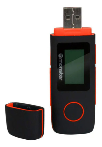 Reproductor Mp3 16gb Rojo Monster 087rd