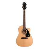 Guitarra Electroacustica EpiPhone Aj100ce Color Natural Prm