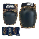 Set De Protecciones Smith Scabs 3 Pack Leopard Brown Skate