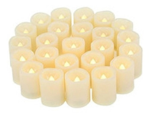 Velas Electricas De Lujo Caja X 12 Velas De Pilas Velones