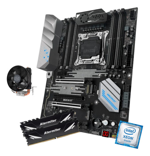 Kit Gamer Placa Mãe Machinist X99 E5-mr9s E5 2670 V3 32gb