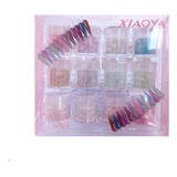 Kit Para Uñas De Acrilico 12 Color Basicos Pastel Neon 10g 