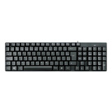 Teclado Com Fio Compacto Ps2 Cabo De 130cm Preto Multi Tc298