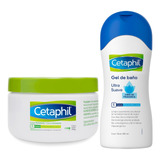 Combo Cetaphil Crema Hidratante Y Gel De Baño