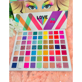 Gran Paleta De Sombras Para Ojos Love Colors Brillo Glitter