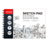 Sketchbooks Cuadernos De Dibujos Blocks Bocetos 24hojas A4