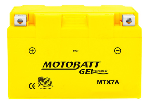 Bateria Motobatt Gel Zanella Rx 200 Cc