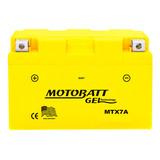Bateria Motobatt Gel 12v 7 Ah Mtx7a Ytx7a-bs