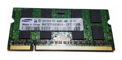 2 Mem. 4 Gb. 2 X 2 Gb/ Ddr2/ Pc2-6400s/800mhz Varias Marcas