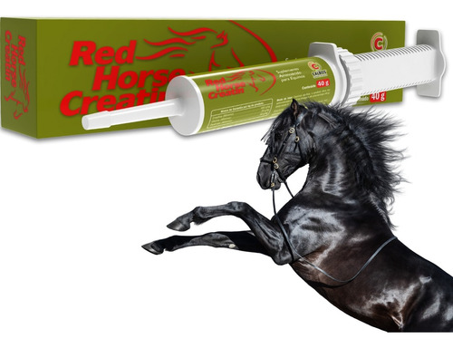 Red Horse Creatin Suplemento Equinos Cavalos Competição 40g