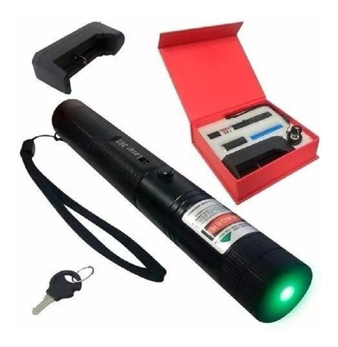 Caneta Laser Pointer Verde Recarregável Mais Forte Do Mundo