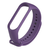 Malla Smartwatch Compatible Con Xiaomi Mi Band 3 / 4 Pulsera Color Violeta