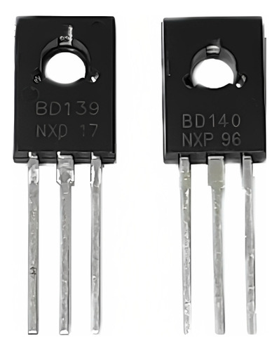 Transistor Par Bd139 Bd140 (10 Pares) Bd 139 Bd 140 Original