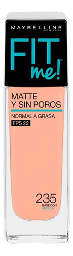 Base D Maquillaje Normal/grasa Fit Me Matte Maybelline Fps22