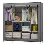 Closet Armable Ropero Organizador Ropa 168x44x173.5cm