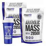 2x Hipercalórico - Anabolic Mass 3kg (6kg) + Coq - Profit