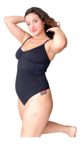 Body Modelador Less Reductor Aretha Art 838 De Lycra