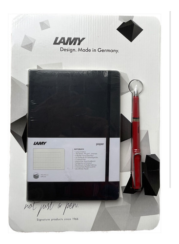 Pluma Fuente Lamy + Libreta