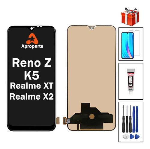 Tela De Exibição Compatível Com Oppo K5 Reno Z Realme Xt/ X2